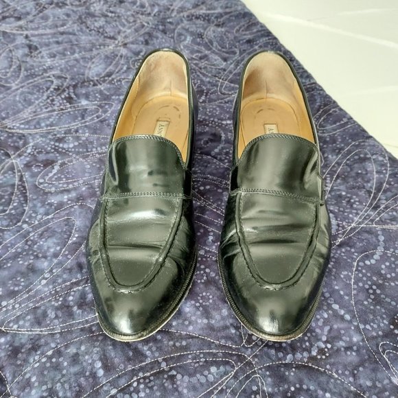 Gently worn Ann Taylor heeled loafers, 7.5 - Picture 2 of 8